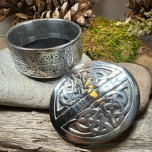 Load image into Gallery viewer, Oval Celtic Trinket Box