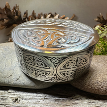 Load image into Gallery viewer, Oval Celtic Trinket Box