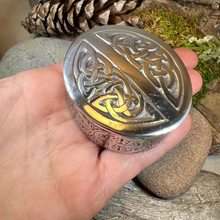 Load image into Gallery viewer, Oval Celtic Trinket Box