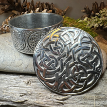 Load image into Gallery viewer, Round Celtic Trinket Box