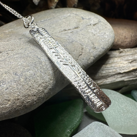 Load image into Gallery viewer, Irish Friendship Ogham Necklace - Made in Ireland
