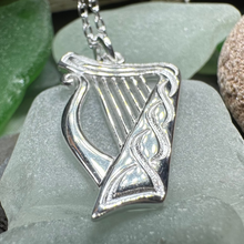 Load image into Gallery viewer, Alianna Irish Harp Necklace