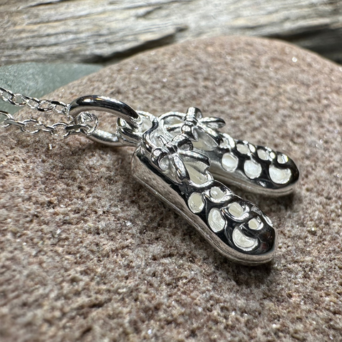Load image into Gallery viewer, Irish Dance Shoe Necklace - Made in Ireland