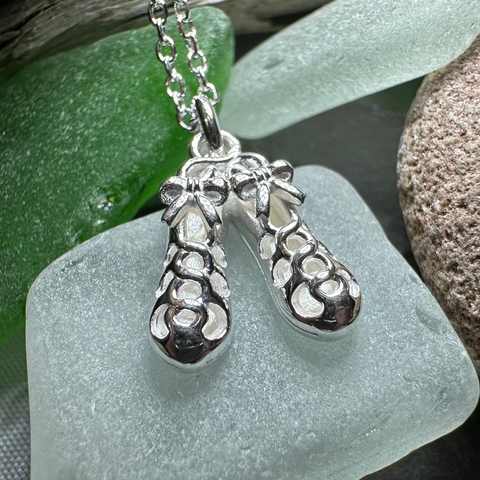 Load image into Gallery viewer, Irish Dance Shoe Necklace - Made in Ireland