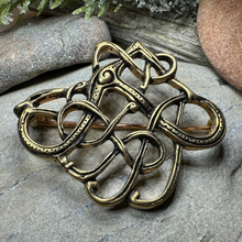 Load image into Gallery viewer, Trollaskogur Celtic Viking Brooch
