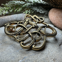 Load image into Gallery viewer, Trollaskogur Celtic Viking Brooch