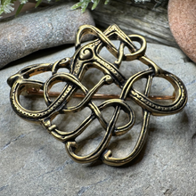 Load image into Gallery viewer, Trollaskogur Celtic Viking Brooch