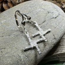 Load image into Gallery viewer, Saint Brigid's Cross Earrings