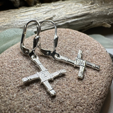 Load image into Gallery viewer, Saint Brigid's Cross Earrings