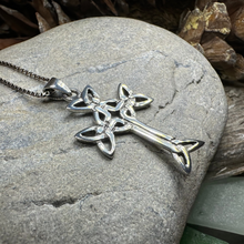 Load image into Gallery viewer, Shannon Celtic Cross Necklace