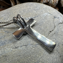 Load image into Gallery viewer, Dayle Celtic Cross Claddagh Necklace
