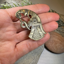 Load image into Gallery viewer, Vendel Raven Brooch
