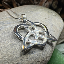 Load image into Gallery viewer, Trinity Love Knot Necklace