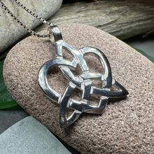 Load image into Gallery viewer, Trinity Love Knot Necklace