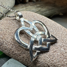 Load image into Gallery viewer, Trinity Love Knot Necklace