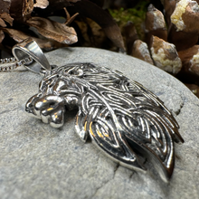 Load image into Gallery viewer, Lael Celtic Lion Necklace