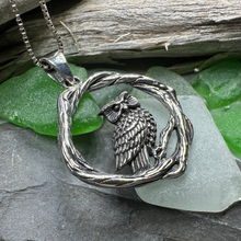 Load image into Gallery viewer, Nightwatcher Owl Necklace