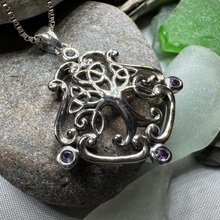 Load image into Gallery viewer, Amethyst Tree of Life Necklace