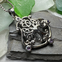 Load image into Gallery viewer, Amethyst Tree of Life Necklace