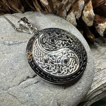 Load image into Gallery viewer, Celtic Yin Yang Necklace