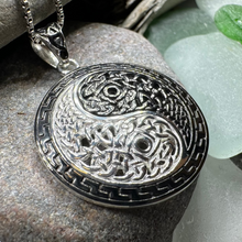 Load image into Gallery viewer, Celtic Yin Yang Necklace