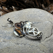 Load image into Gallery viewer, Mirren Amethyst Thistle Necklace