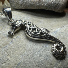 Load image into Gallery viewer, Serendipity Celtic Seahorse Necklace