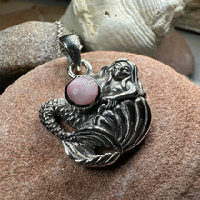 Load image into Gallery viewer, Pink Mermaid Necklace