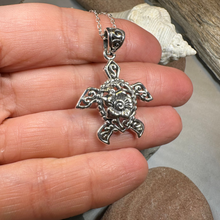 Load image into Gallery viewer, Bohemian Sea Turtle Necklace