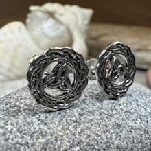 Load image into Gallery viewer, Celtic Knot Stud Earrings