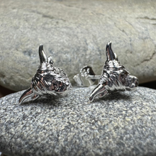 Load image into Gallery viewer, Wee Coo Highland Cow Earrings