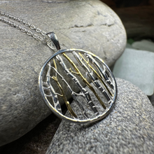 Load image into Gallery viewer, Birch Tree Forest Necklace