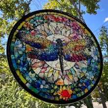 Load image into Gallery viewer, Summer Dragonfly Suncatcher