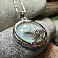 Load image into Gallery viewer, Ariel Starfish Opal Necklace