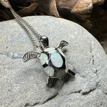 Load image into Gallery viewer, Petite Turtle Necklace