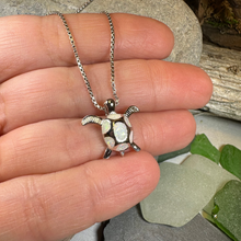 Load image into Gallery viewer, Petite Turtle Necklace