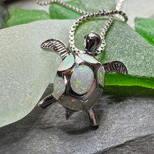 Load image into Gallery viewer, Petite Turtle Necklace