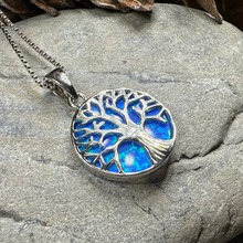Load image into Gallery viewer, Persephone Opal Tree of Life Necklace