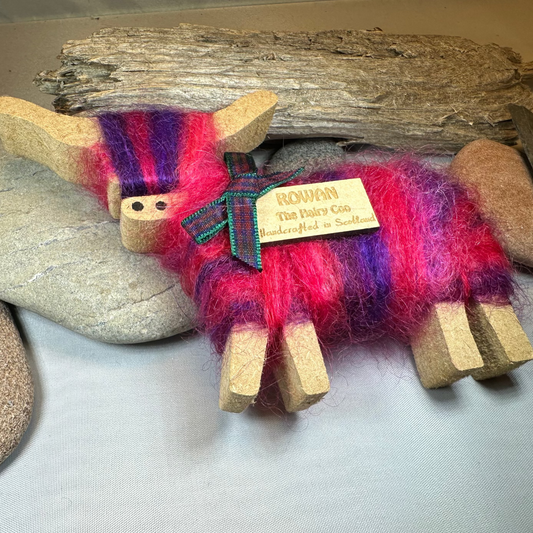 Scottish Highland Cow Figurine