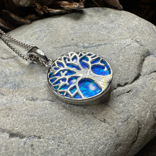 Load image into Gallery viewer, Persephone Opal Tree of Life Necklace