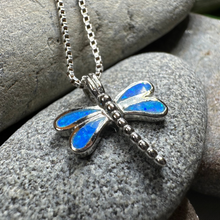 Load image into Gallery viewer, Fairy Meadow Dragonfly Necklace