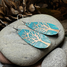 Load image into Gallery viewer, Oakwind Tree of Life Copper Earrings