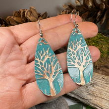 Load image into Gallery viewer, Oakwind Tree of Life Copper Earrings