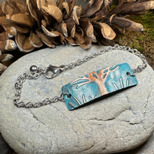 Load image into Gallery viewer, Ancient Oak Tree of Life Copper Bracelet