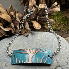 Load image into Gallery viewer, Ancient Oak Tree of Life Copper Bracelet