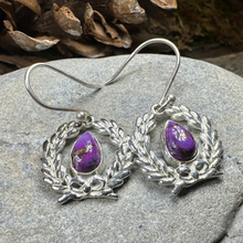 Load image into Gallery viewer, Celtic Victory Wreath Earrings