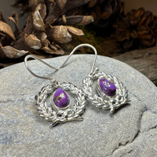 Load image into Gallery viewer, Celtic Victory Wreath Earrings