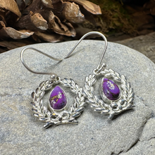 Load image into Gallery viewer, Celtic Victory Wreath Earrings