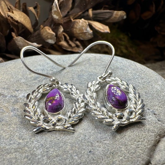 Celtic Victory Wreath Earrings