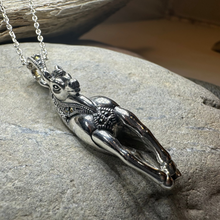 Load image into Gallery viewer, Wildfire Marcasite Horse Necklace